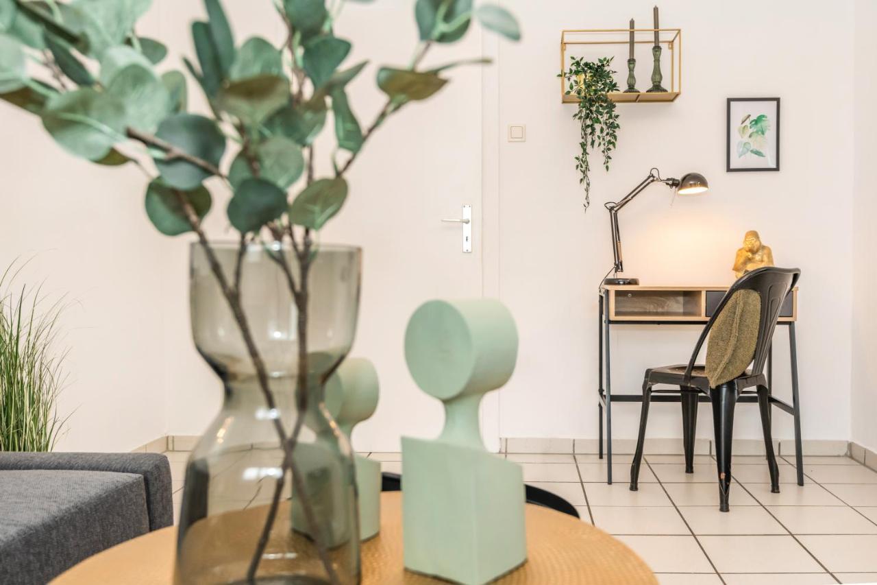 3-Zimmer-Wohnung Nahe Essen City, Bis 5 Personen, Smarttv, Wifi, Balkon Buitenkant foto