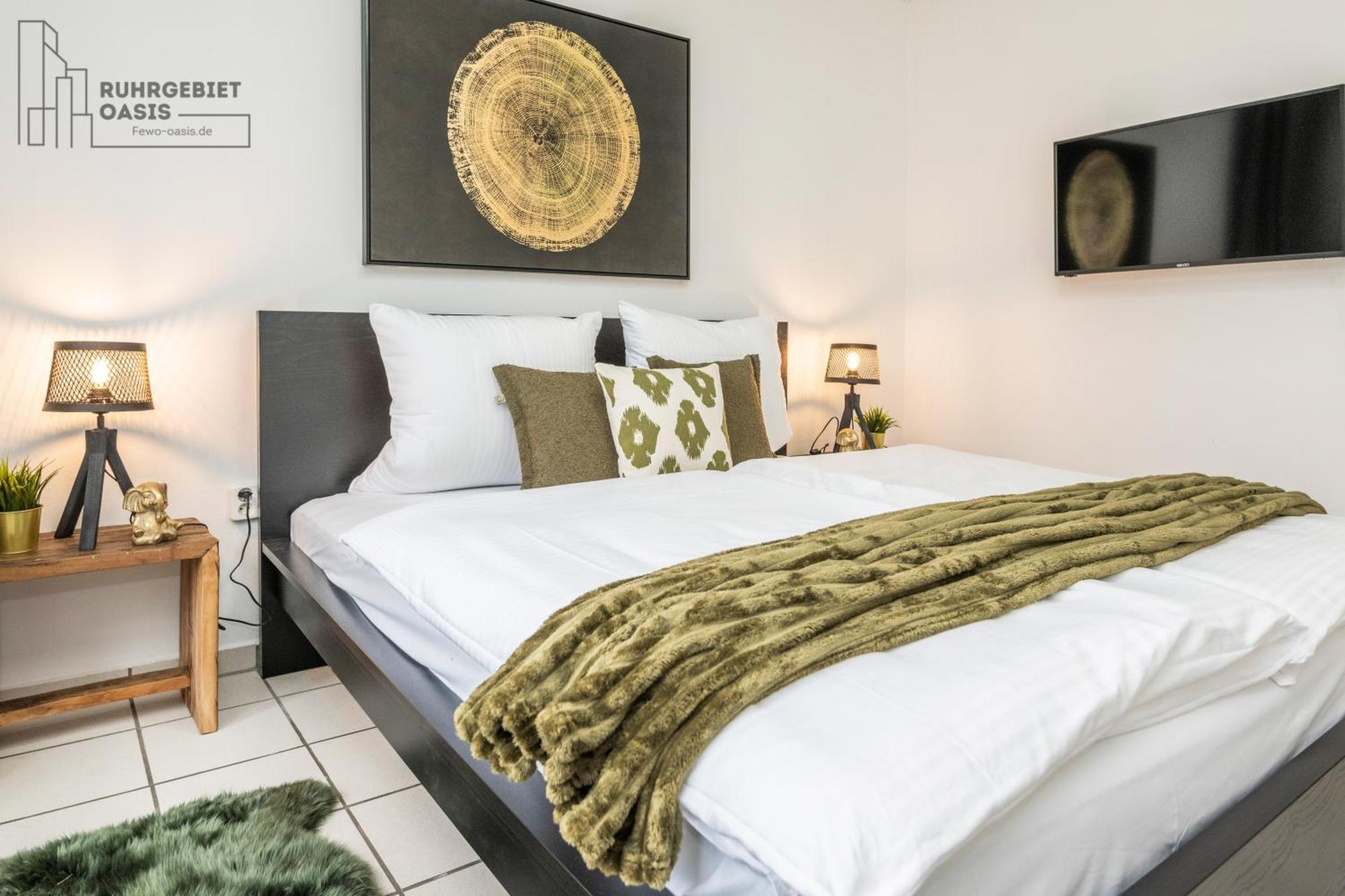 3-Zimmer-Wohnung Nahe Essen City, Bis 5 Personen, Smarttv, Wifi, Balkon Buitenkant foto